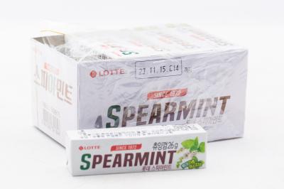 Жевательная резинка LOTTE Spearmint 26 грамм