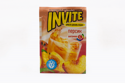 Растворимый напиток Invite Персик 9 грамм