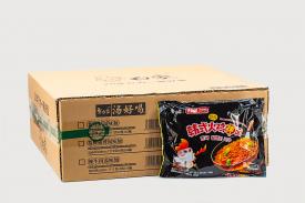 Лапша быстрого приготовления BaiXiang со вкусом индейки по корейски  112 гр