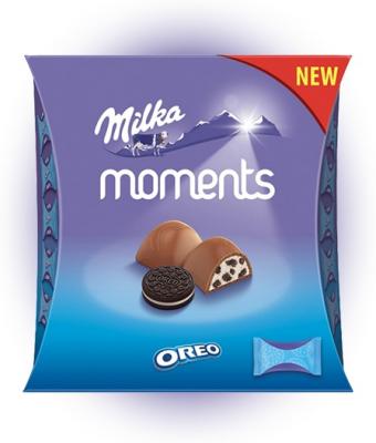 Конфеты Milka Moments Мини Орео 92 грамма