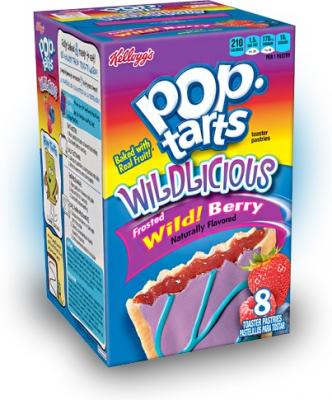 Печенье Pop Tarts 8 PS Frosted Wild! Berry с начинкой из лесных ягод 430 грамм